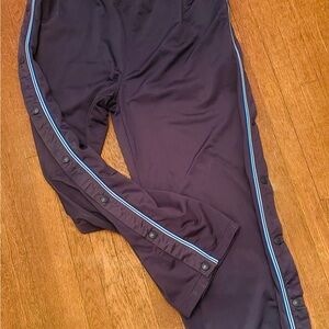 Old Navy Men's Navy  Joggers with Light Blue Stripe